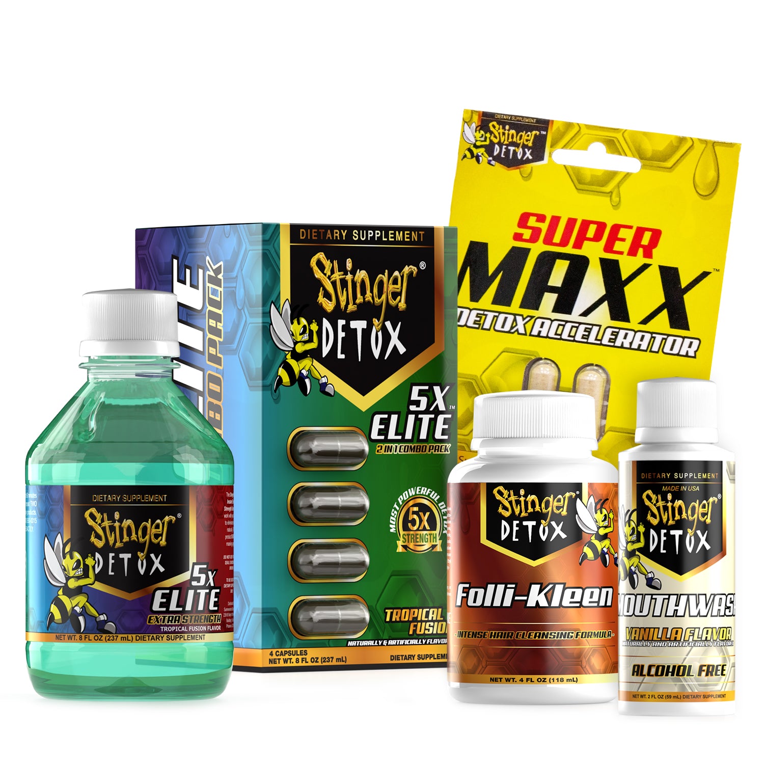 Stinger Detox – Anti-Buzz XR  Hangover Prevention & Liver Support